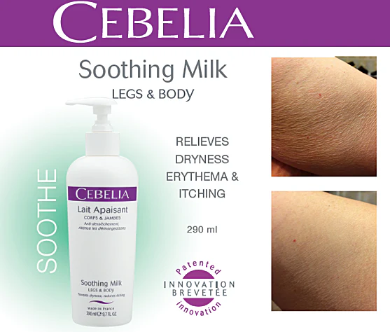 Cebelia Soothing Milk Legs & Body 290ml - Image 6