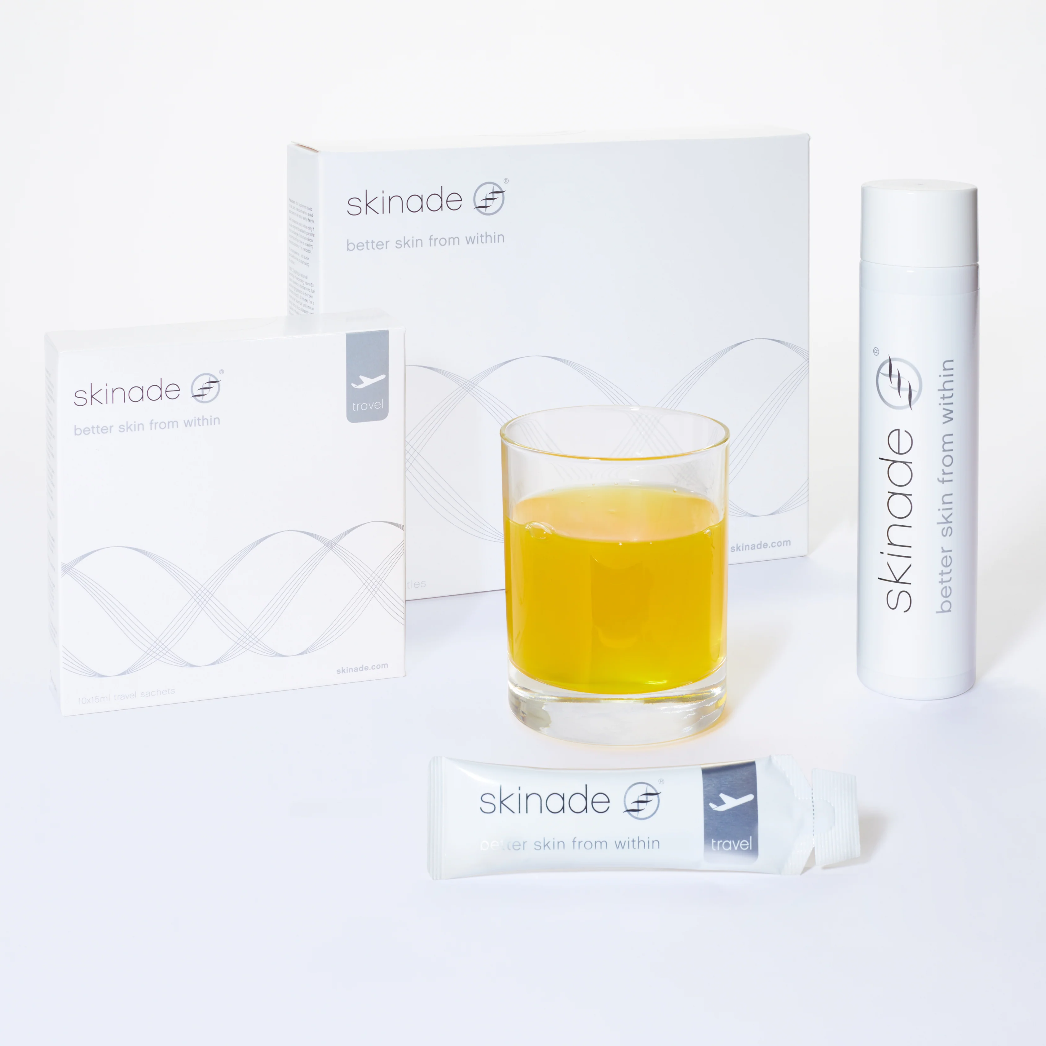 Skinade 30 Day Frequent Flyer Edition 10 x 150ml Bottles 20 x 15ml Sachets - Image 3