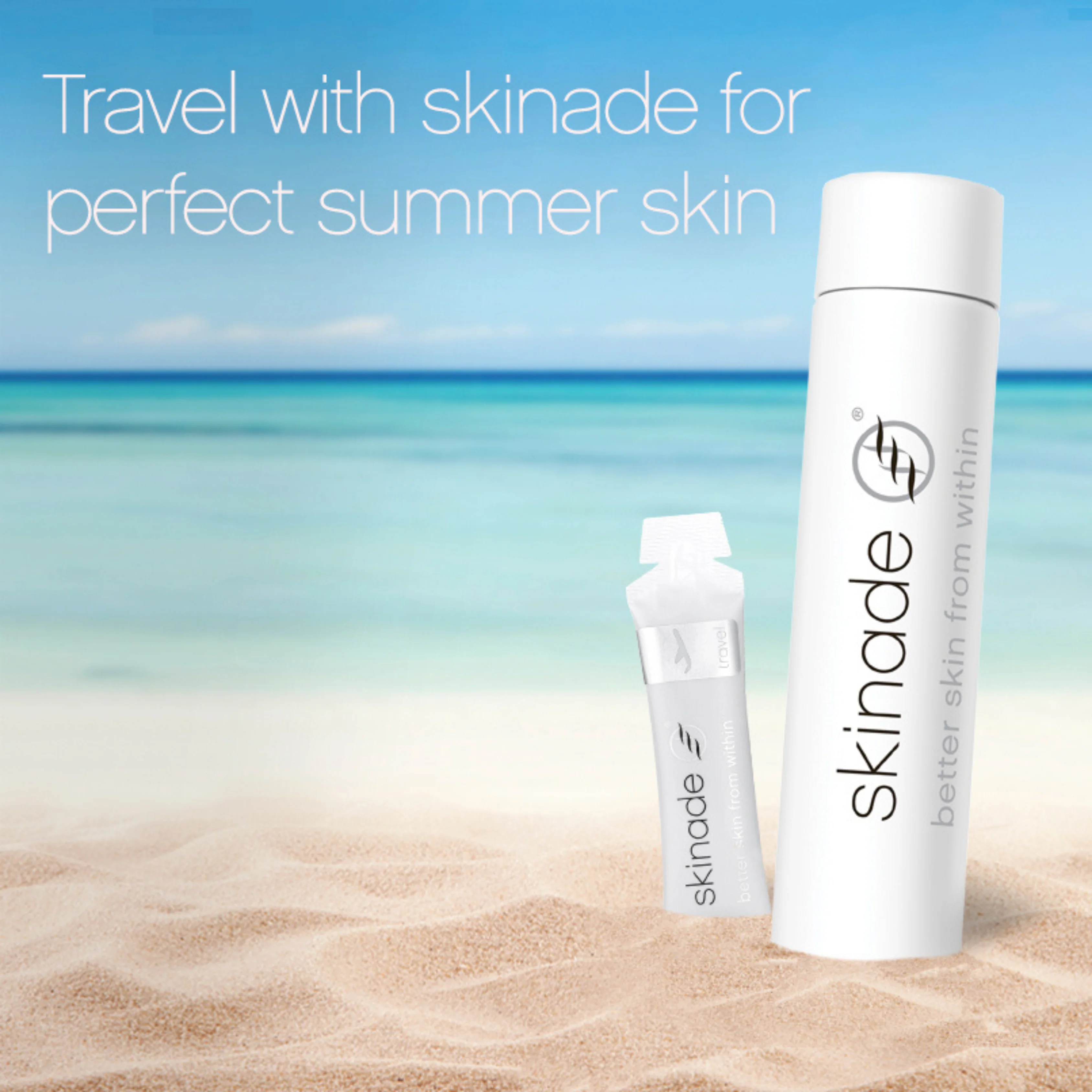Skinade 30 Day Frequent Flyer Edition 10 x 150ml Bottles 20 x 15ml Sachets - Image 5
