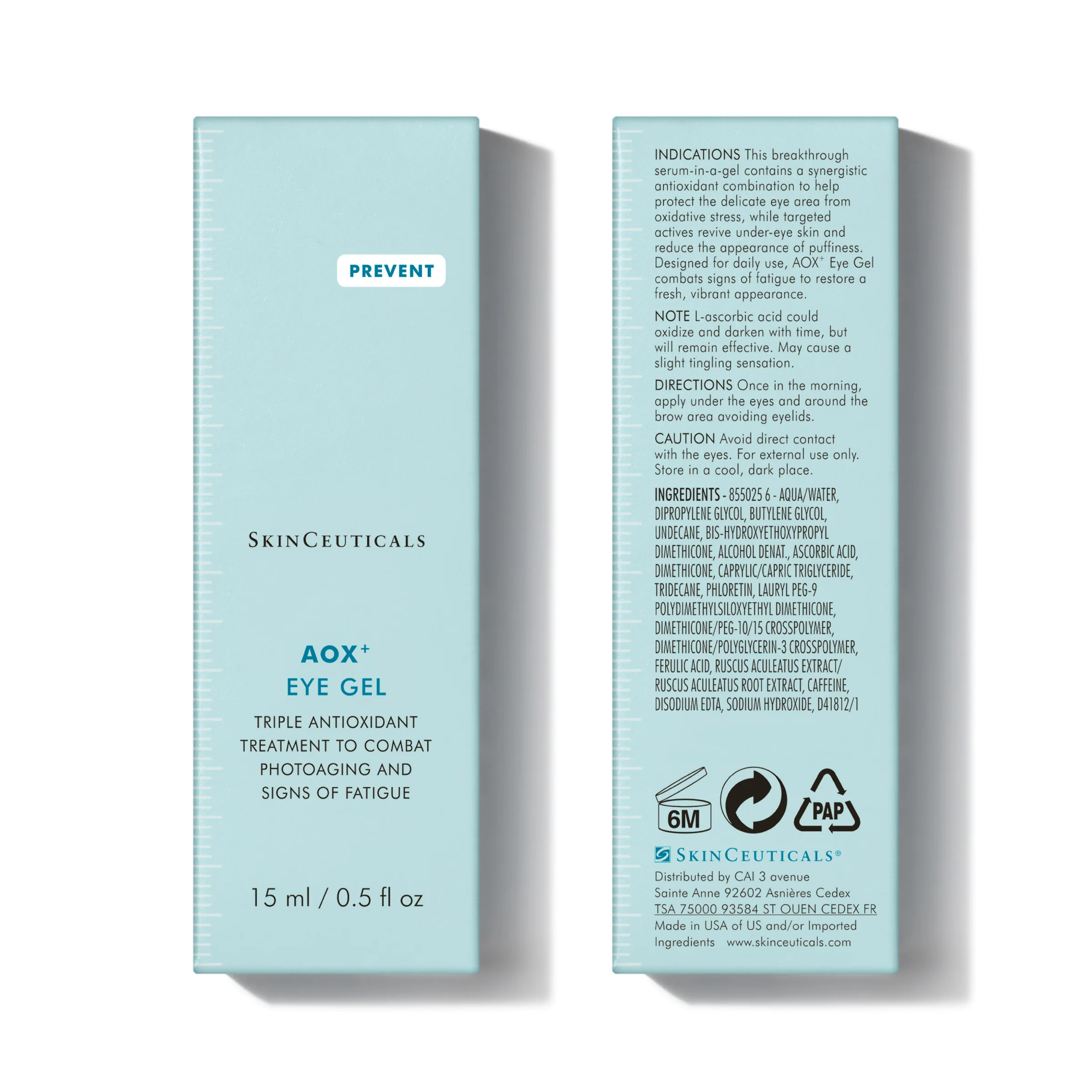 SkinCeuticals AOX+ Eye Gel 15ml - Image 5