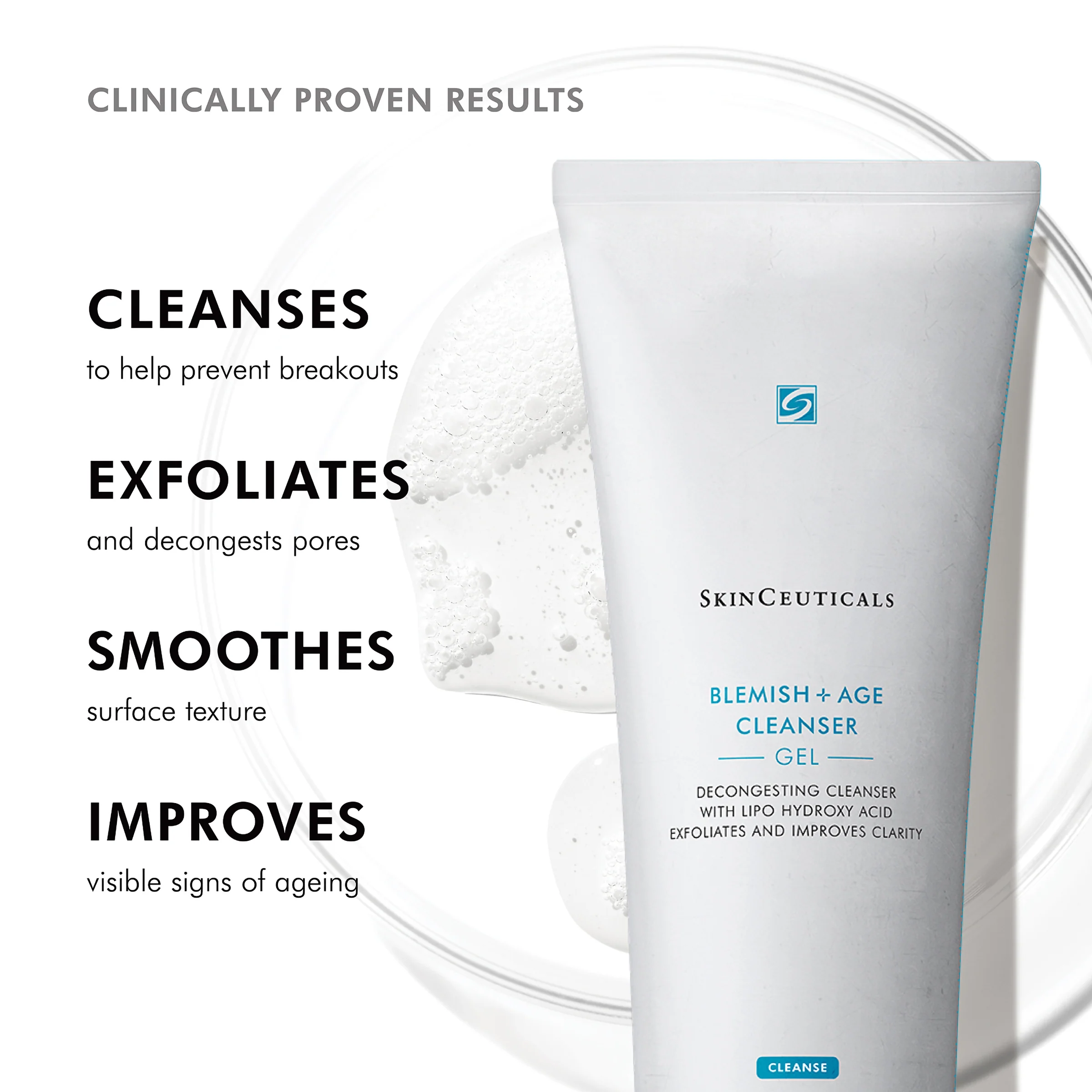 SkinCeuticals Blemish + Age Cleanser 240ml - Image 3