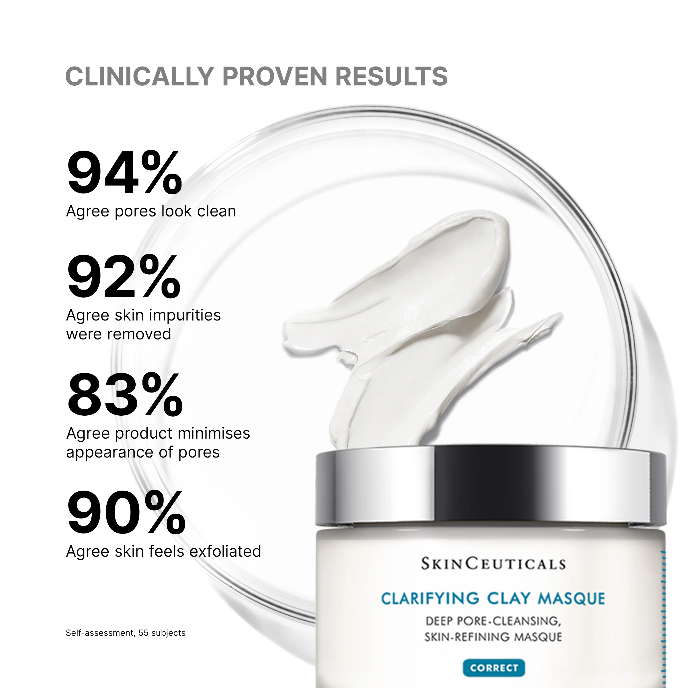 SkinCeuticals Clarifying Clay Mask 60g - Image 3