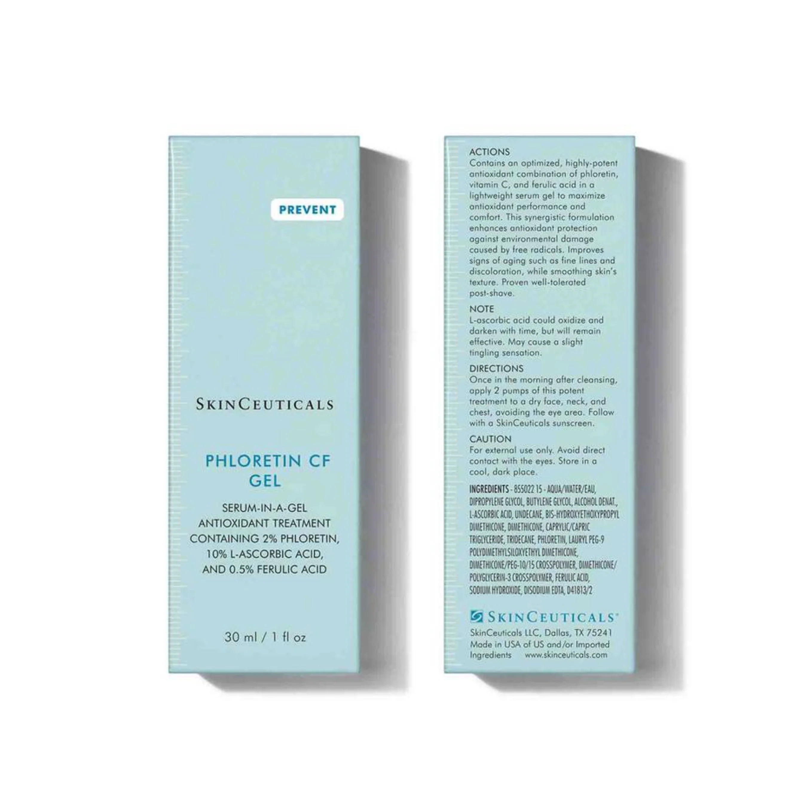 SkinCeuticals Phloretin CF Gel 30ml + Phloretin CF 15ml - Image 3