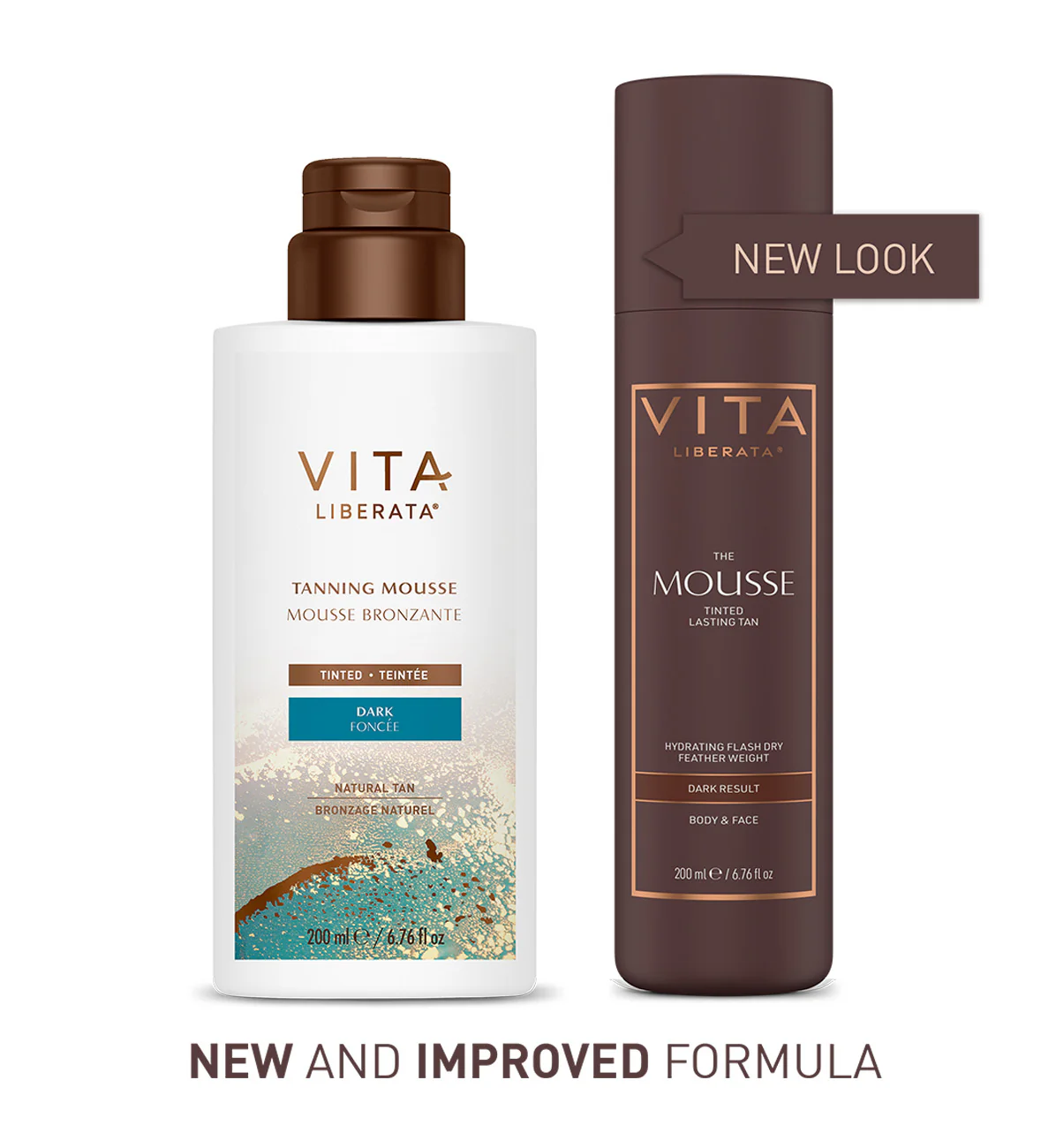 Vita Liberata The Mousse, Tinted Lasting Tan, Dark - Image 4