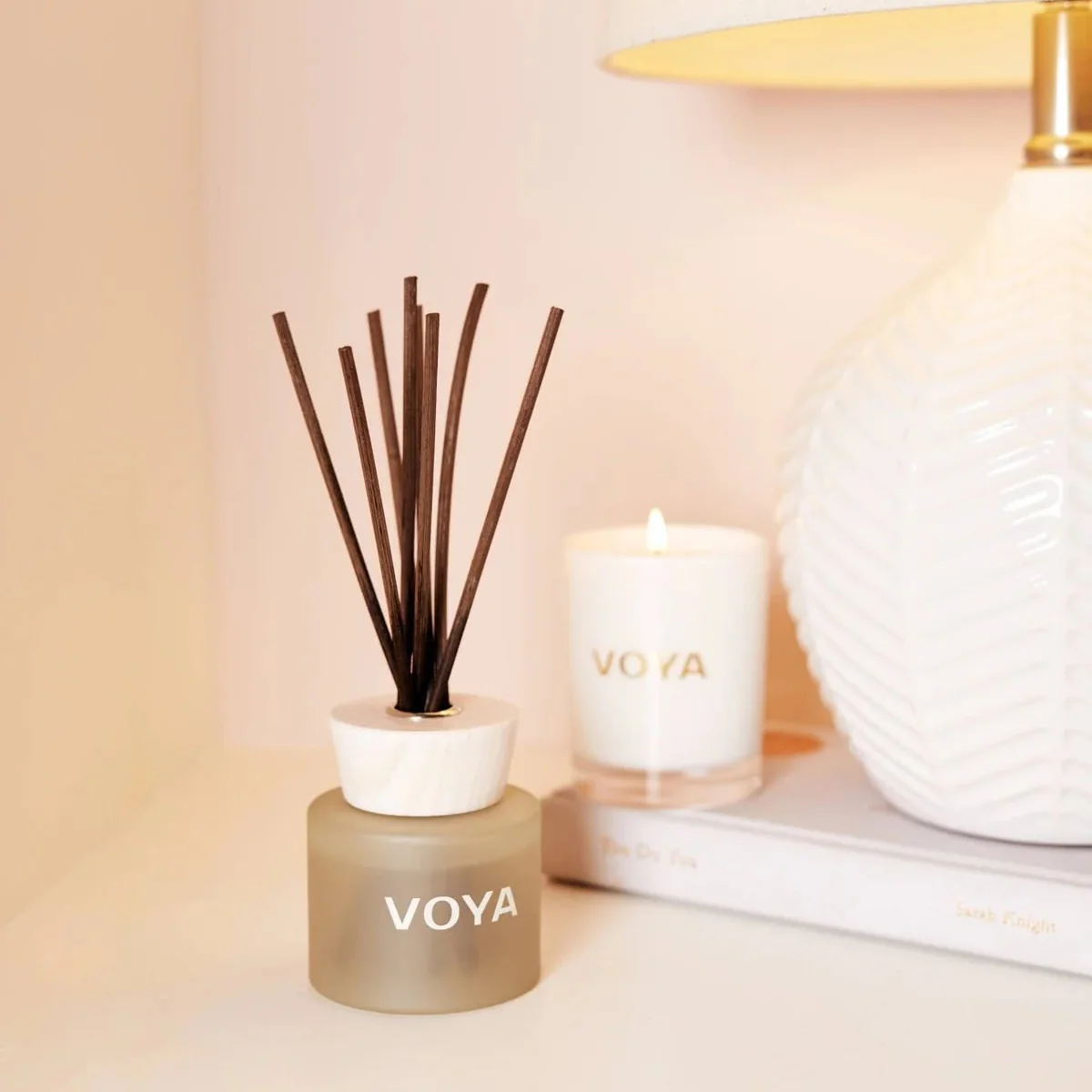 VOYA Oh So Scented Reed Diffuser Coconut & Jasmine 100ml - Image 4