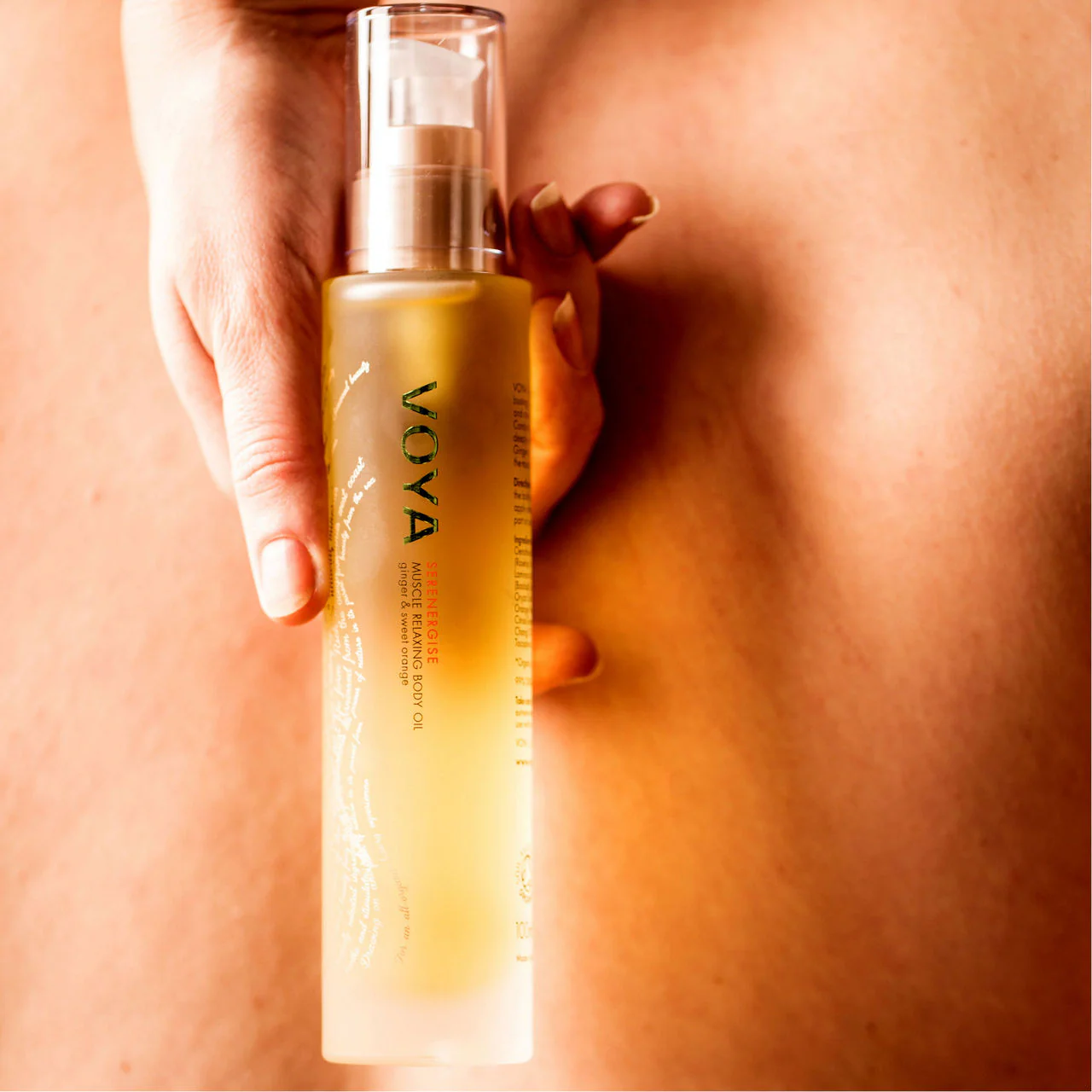 VOYA Serenergise Muscle Relaxing Body Oil 100ml - Image 3