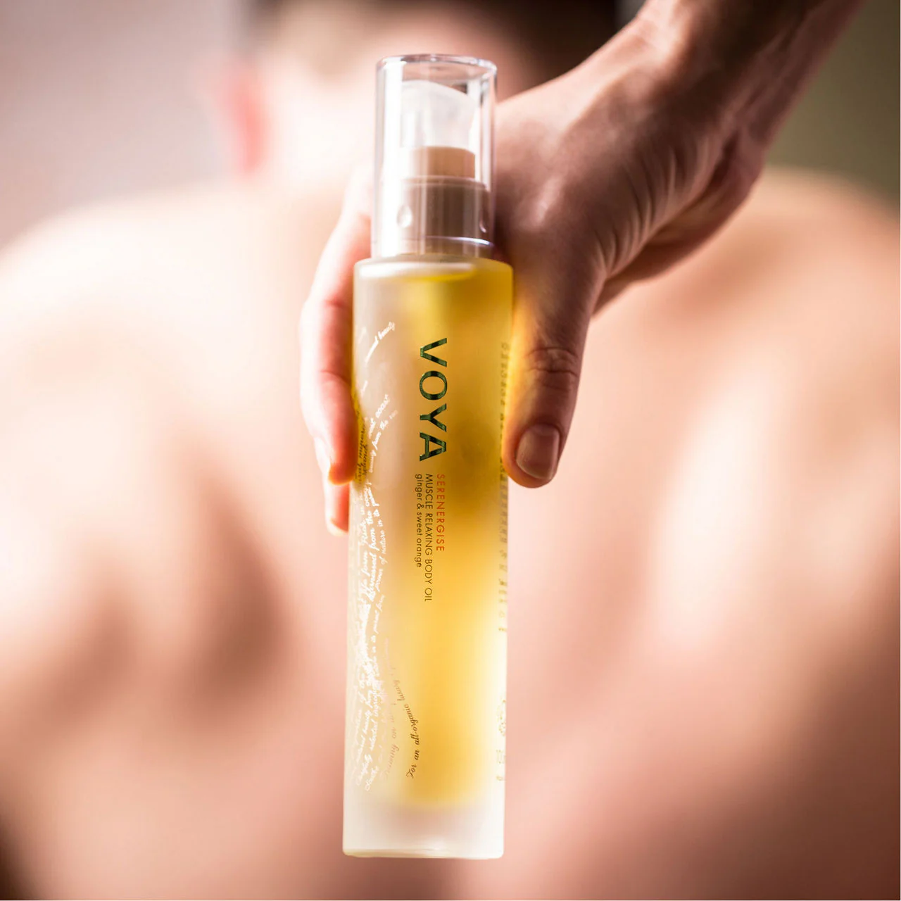 VOYA Serenergise Muscle Relaxing Body Oil 100ml - Image 4
